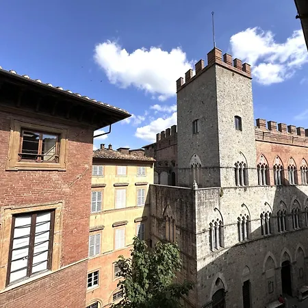 Via Del Poggio Apartment With A Big Terrace Siena Exterior foto